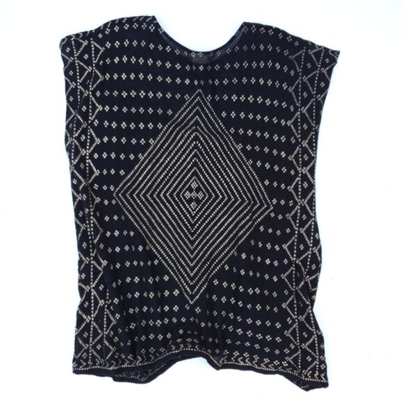 Free People New Romantics Black Beaded Shift Dress - Picture 8 of 10